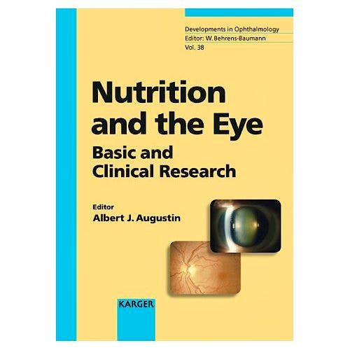 Portada del libro 9783805578387 Nutrition and the Eye: Basic and Clinical Research