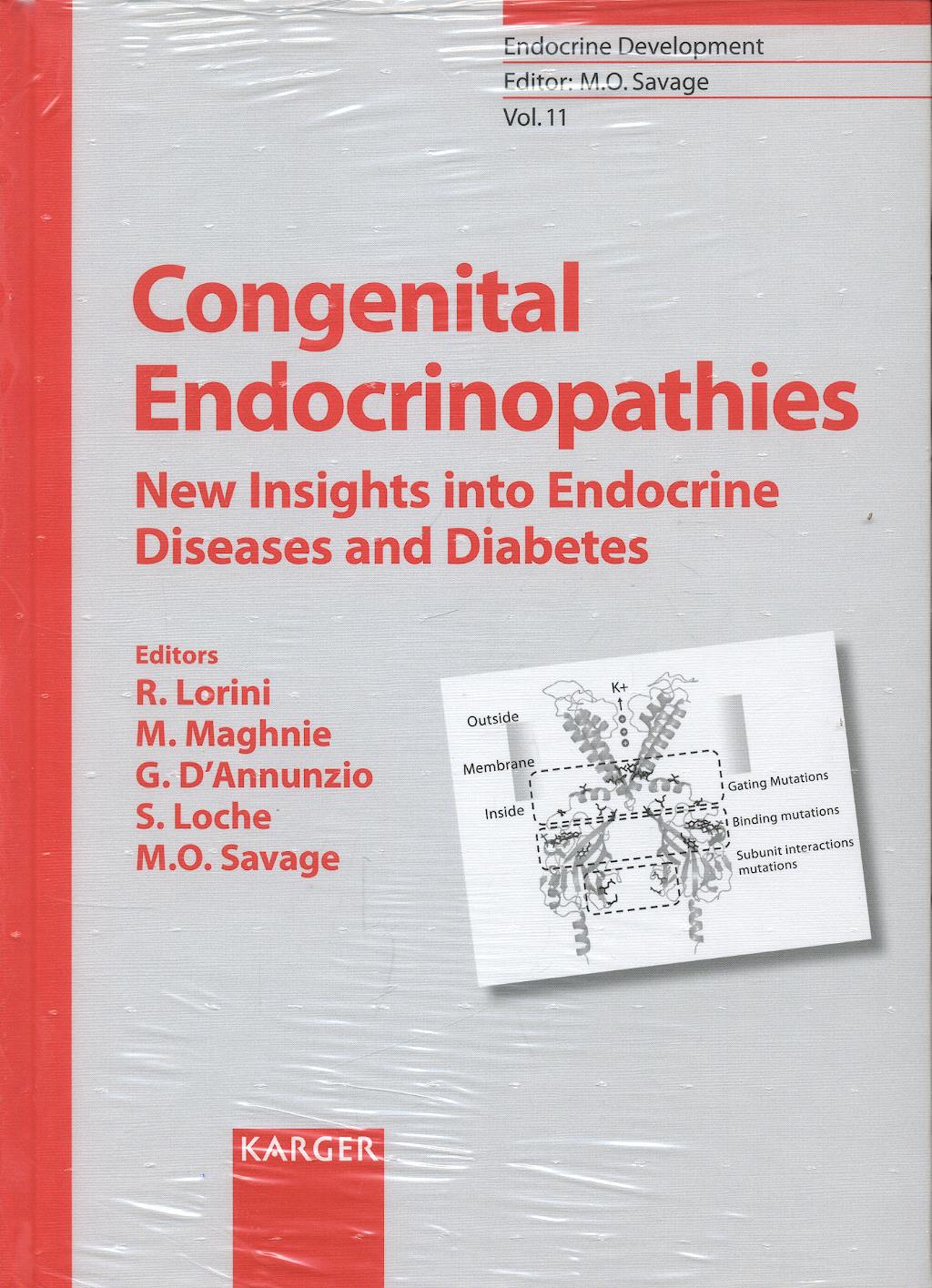 Portada del libro 9783805583473 Congenital Endocrinopathies