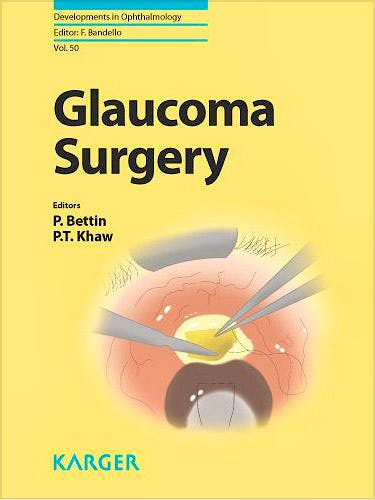 Portada del libro 9783805599375 Glaucoma Surgery
