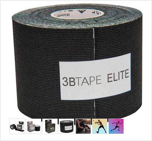 3B Tape Elite Negro, Rollo de 5 cm. x 5 m.