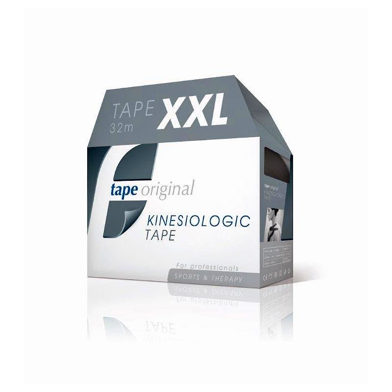 Tape Original Kinesiologic Tape Negro XXL 32 m.