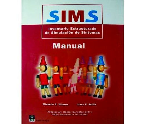 Portada del libro 9783861173199 SIMS. Inventario Estructurado de Simulación de Síntomas (Kit Corrección, Incluye: 25 Ejemplares, Pin 25 Usos)