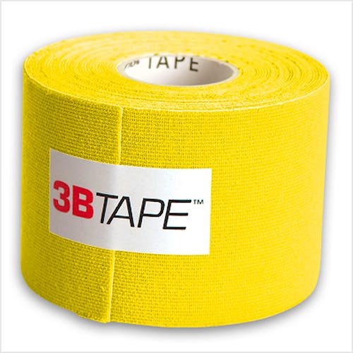 3B Tape Amarillo Kinesiology Tape, Rollo de 5 cm. x 5 m.