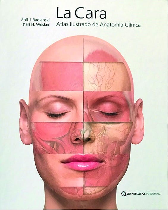 Portada del libro 9783868674057 La Cara. Atlas Ilustrado de Anatomía Clínica