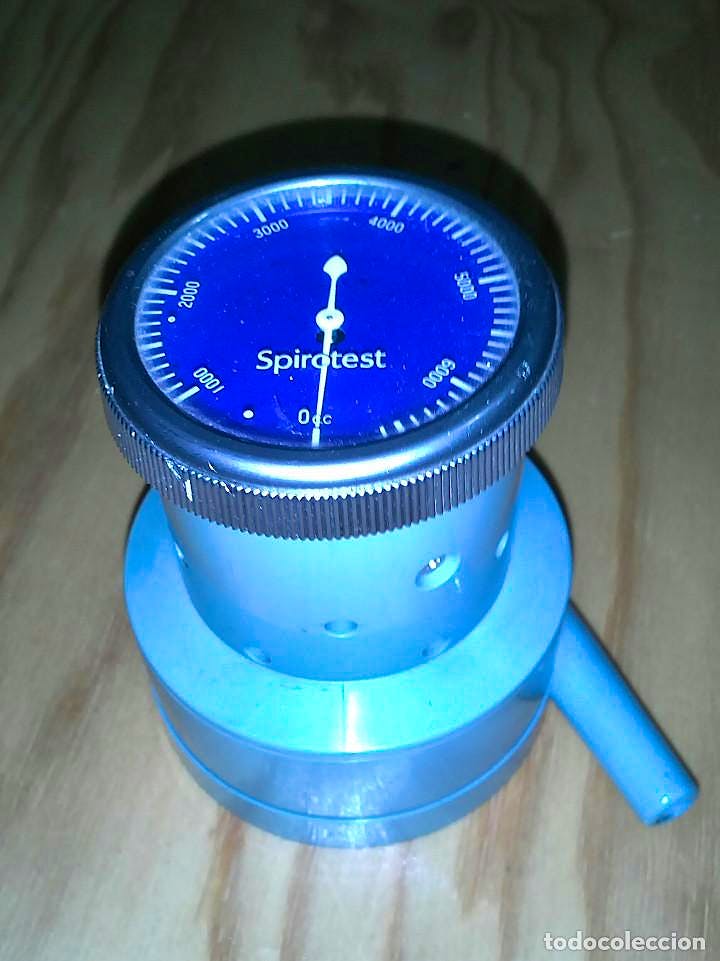 Espirómetro Riester Spirotest o Manómetro de Presión Pulmonar, 1000-7000 cm3, con 50 Boquillas