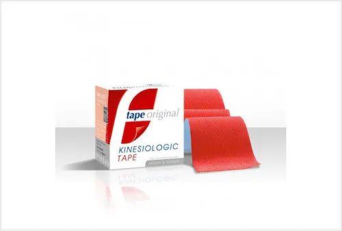 Tape Original Kinesiologic Tape Rojo, Rollo de 5 cm. x 5 m.