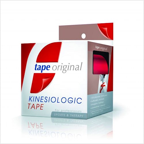 Tape Original Kinesiologic Tape Rojo (5cm X 5m)