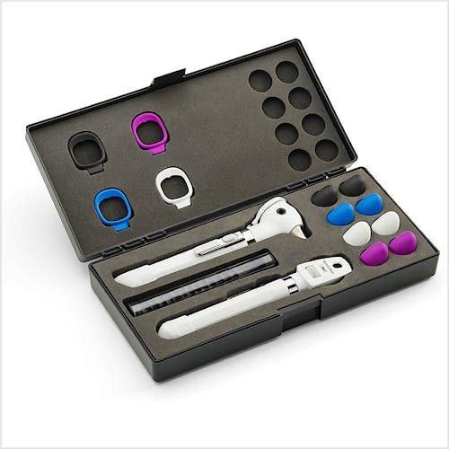 Set Oftalmoscopio-Otoscopio WELCH ALLYN Pocket Plus LED, Color Blanco