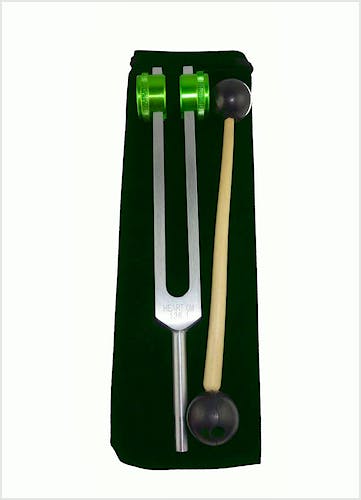 Diapasón Tuning Fork Om Tuner 136.1 Hz con Bola de Masaje y de Color Swingweight