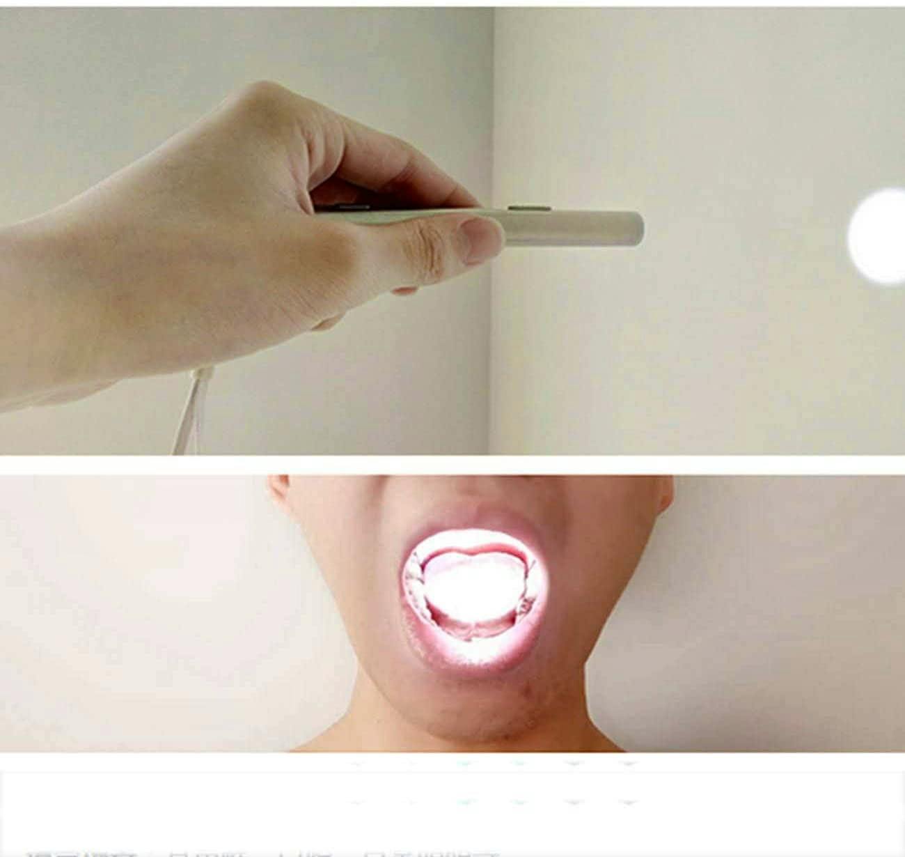 Linterna Exploración Led Recargable USB + Cable USB