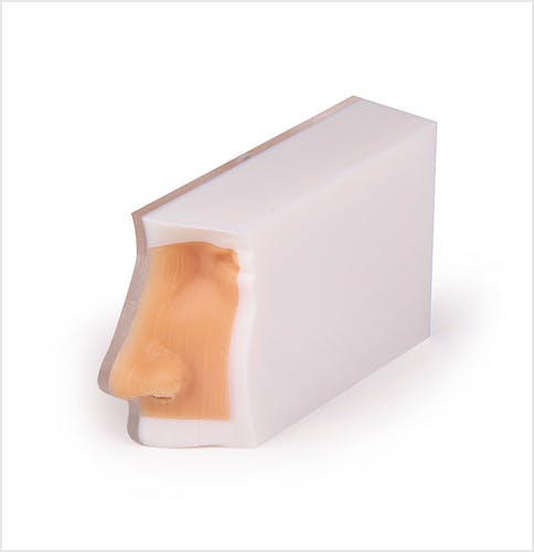 COVID Test Entrenador de Prueba, Entrenador de Espiral Nasal Básico