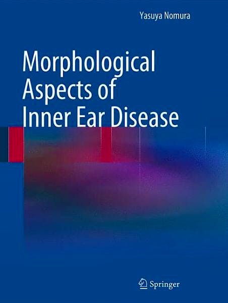 Portada del libro 9784431542032 Morphological Aspects of Inner Ear Disease