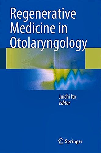 Portada del libro 9784431548553 Regenerative Medicine in Otolaryngology