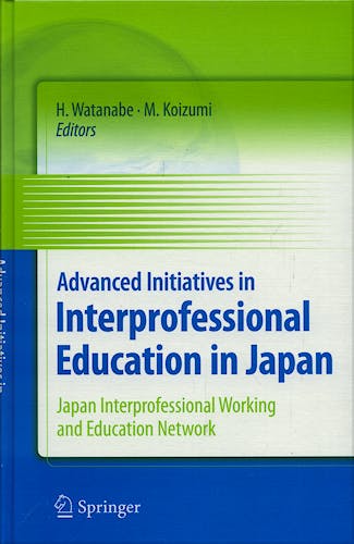 Portada del libro 9784431980759 Advanced Initiatives in Interprofessional Education in Japan
