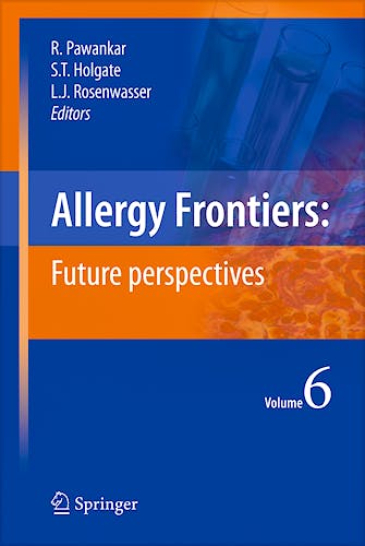 Portada del libro 9784431993643 Allergy Frontiers, Vol. 6: Future Perspectives