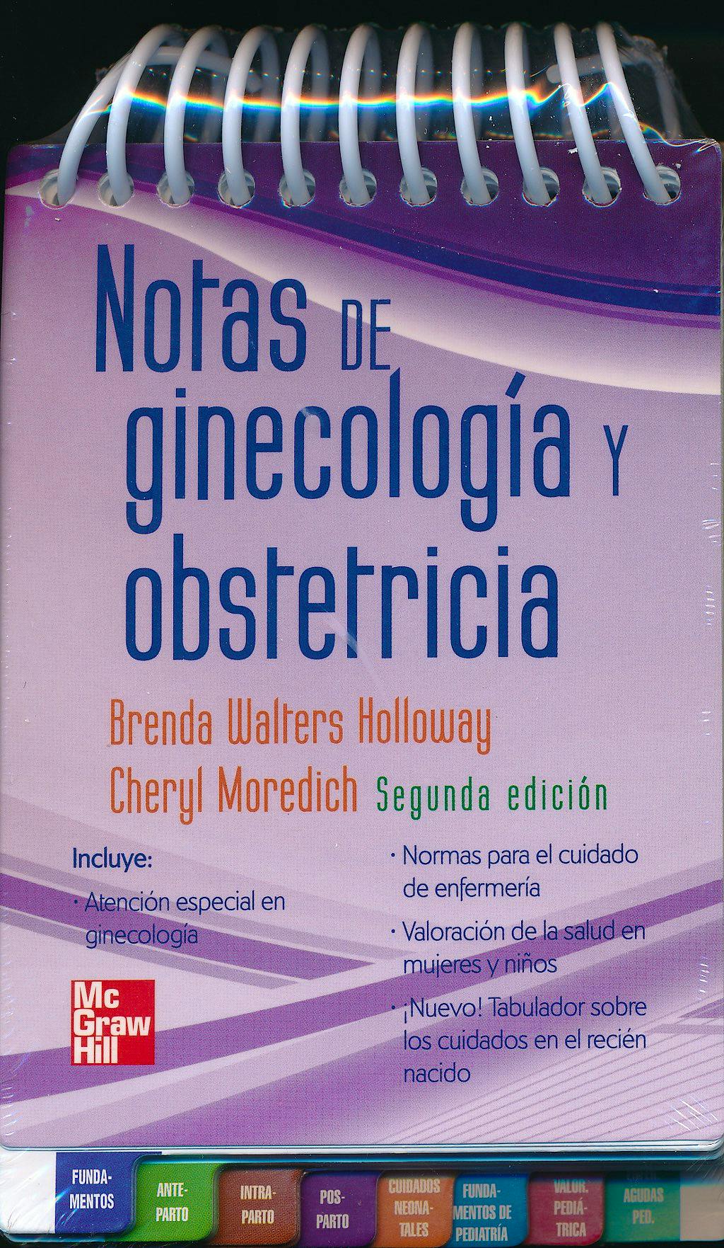 Portada del libro 9786071507921 Notas en Ginecologia y Obstetricia