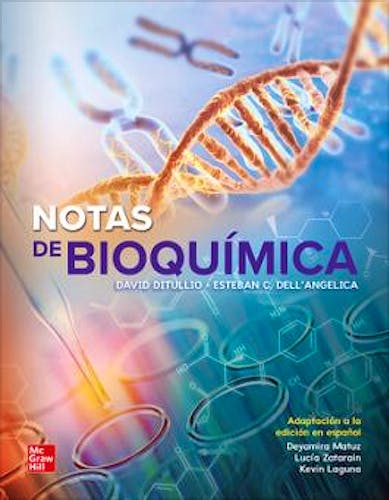 Portada del libro 9786071516541 Notas de Bioquímica