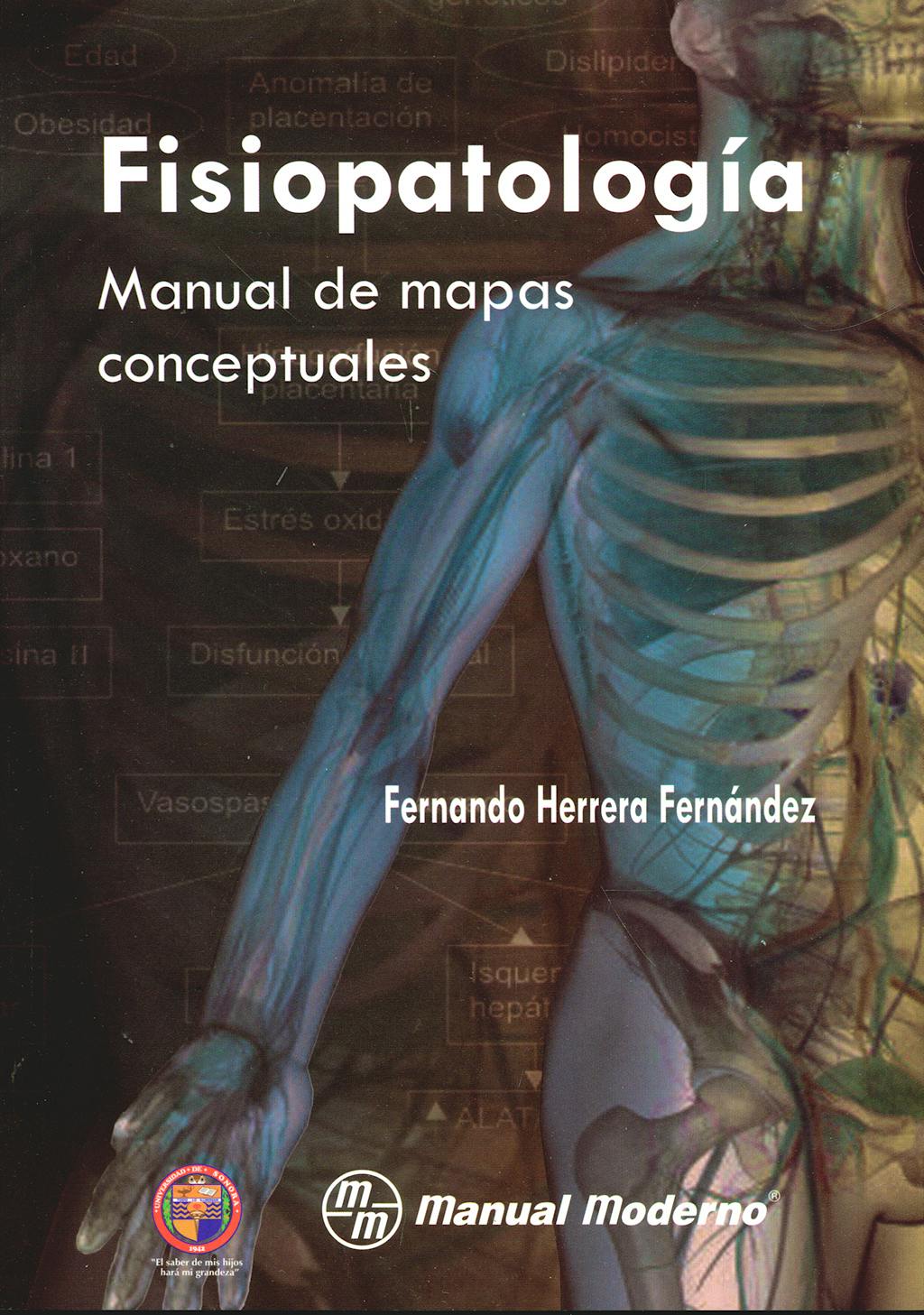 Portada del libro 9786074480214 Fisiopatologia. Manual de Mapas Conceptuales