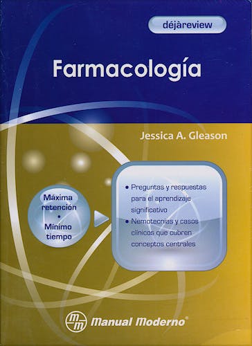 Portada del libro 9786074480986 Farmacología