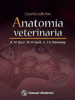 Portada del libro 9786074481204 Anatomía Veterinaria