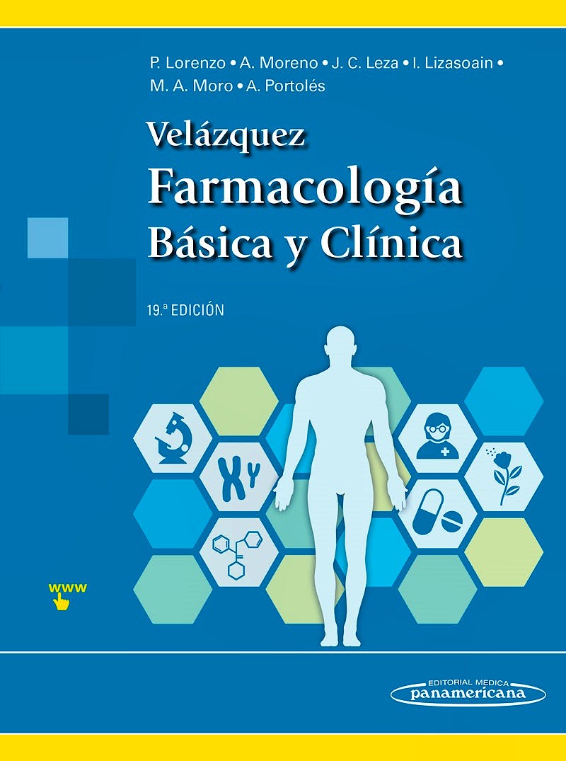 Portada del libro 9786078546077 Velázquez Farmacología Básica y Clínica
