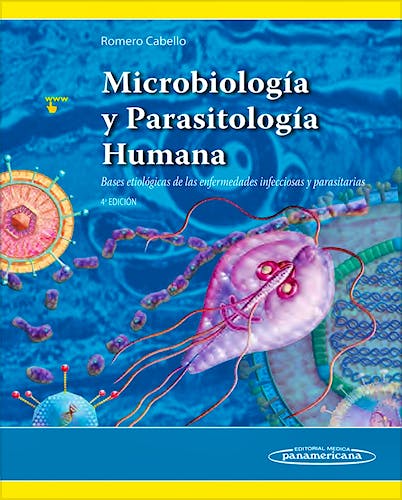 Portada del libro 9786078546138 Microbiología y Parasitología Humana. Bases Etiológicas de las Enfermedades Infecciosas y Parasitarias