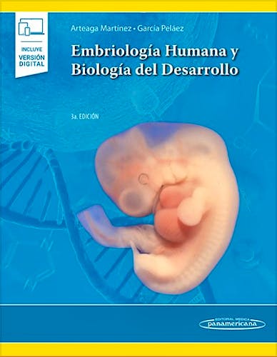 Portada del libro 9786078546466 Embriología Humana y Biología del Desarrollo