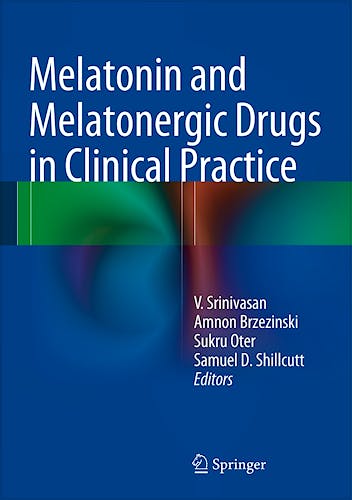 Portada del libro 9788132208242 Melatonin and Melatonergic Drugs in Clinical Practice
