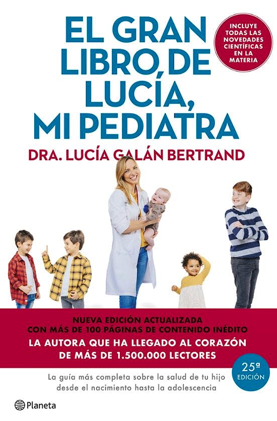 Portada del libro 9788408307426 El Gran Libro de Lucía, Mi Pediatra