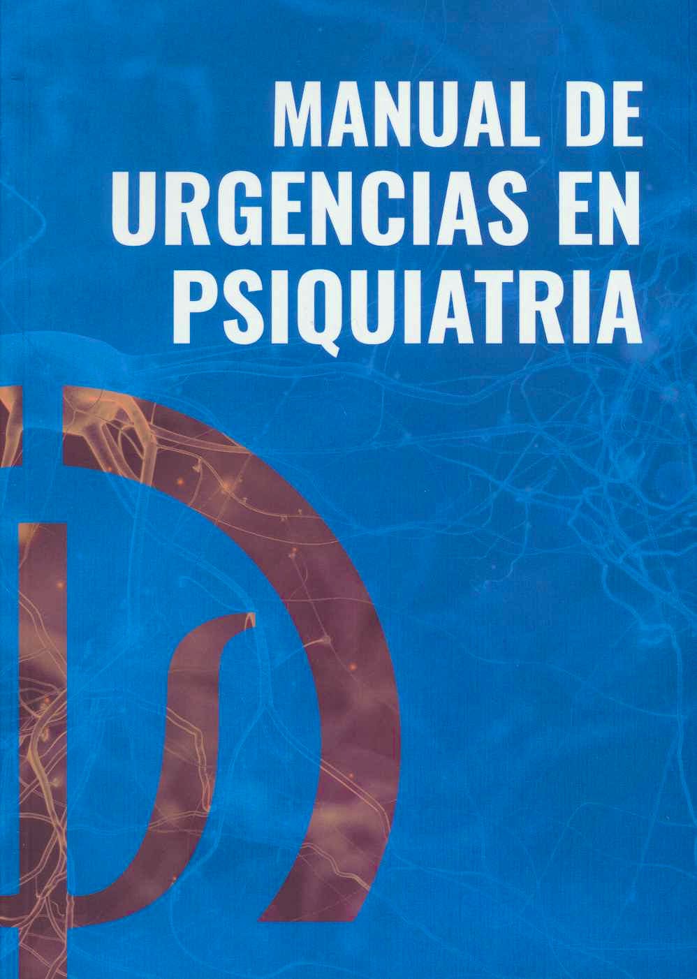 Portada del libro 9788409045457 Manual de Urgencias en Psiquiatría