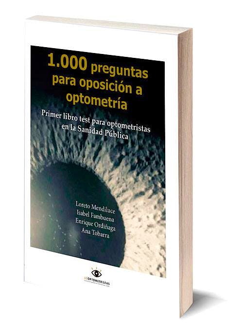 Portada del libro 9788409128280 1.000 Preguntas para Oposición a Optometría