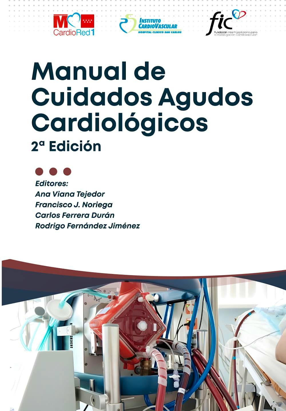 Portada del libro 9788409756124 Manual de Cuidados Agudos Cardiológicos