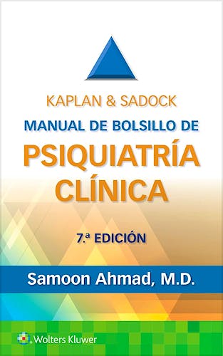 Portada del libro 9788410022874 KAPLAN y SADOCK Manual de Bolsillo de Psiquiatría Clínica