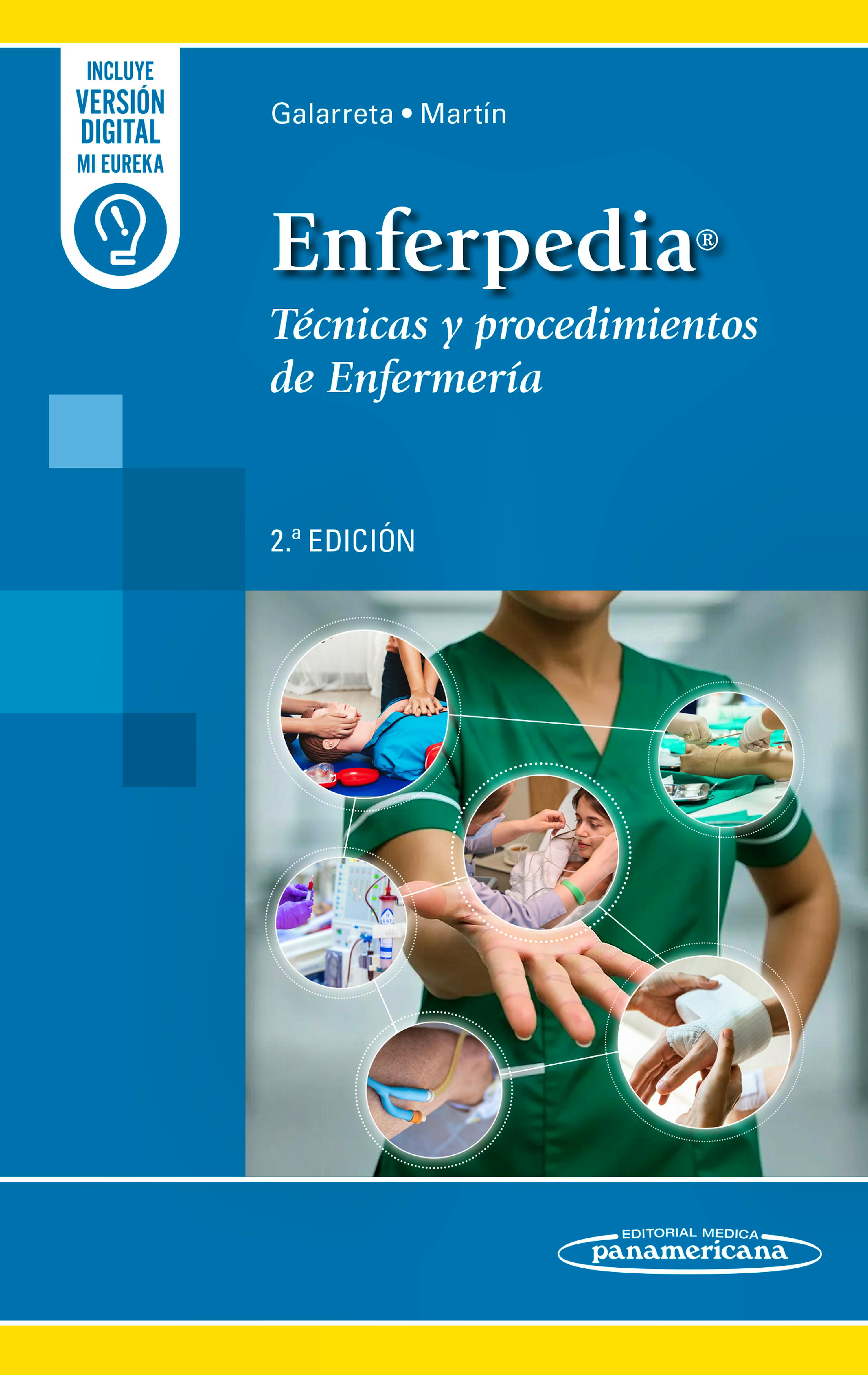 Portada del libro 9788411065269 ENFERPEDIA. Técnicas y Procedimientos de Enfermería