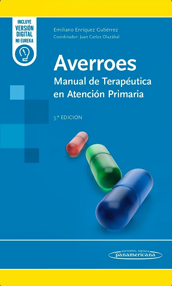 Portada del libro 9788411066242 AVERROES Manual de Terapéutica en Atención Primaria