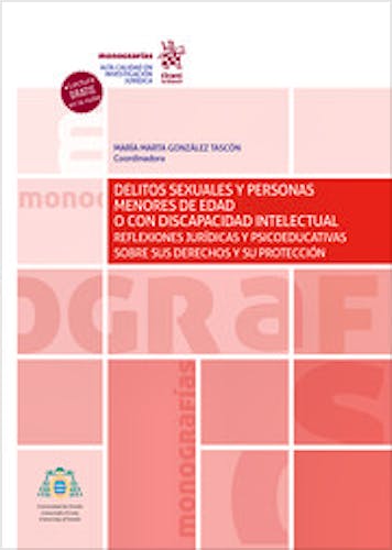 Portada del libro 9788411134644 Delitos Sexuales y Personas Menores de Edad o con Discapacidad Intelectual