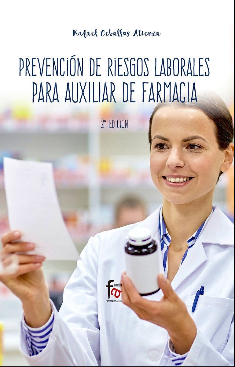 Portada del libro 9788413011547 Prevención de Riesgos Laborales para el Auxiliar de Farmacia
