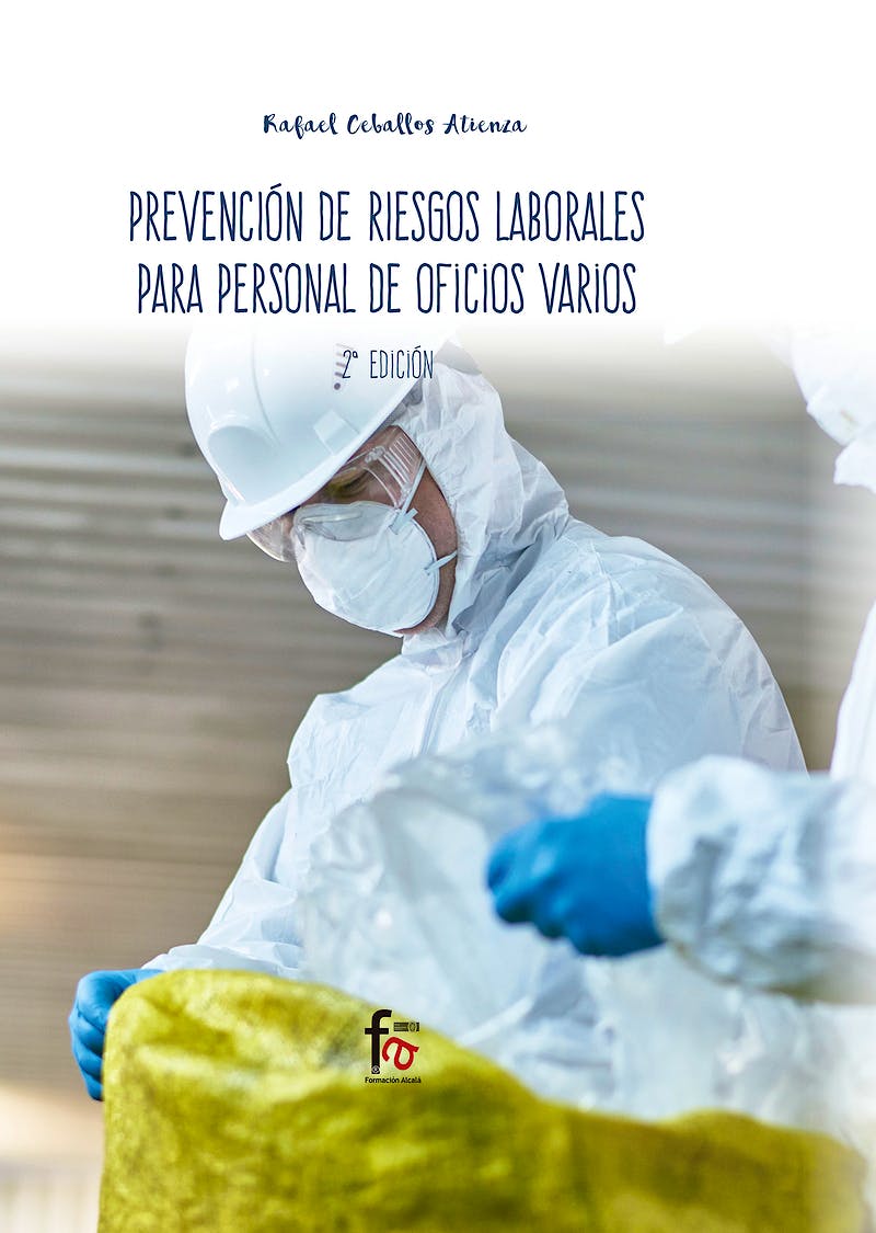 Portada del libro 9788413013190 Prevención de Riesgos Laborales para Personal de Oficios Varios