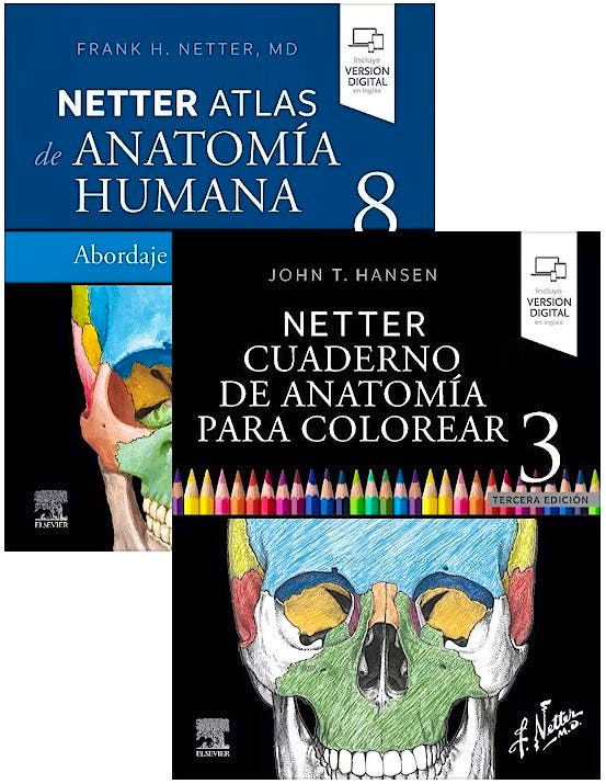 Lote Pack NETTER Atlas De Anatomía Humana Abordaje Por Sistemas ...