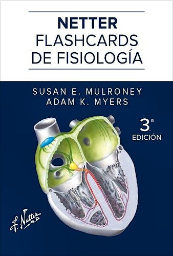 Portada del libro 9788413828411 NETTER Flashcards de Fisiología