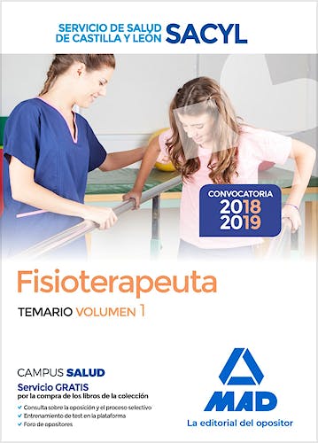 Portada del libro 9788414217252 Fisioterapeuta del Servicio de Salud de Castilla y León (SACYL). Temario, Vol. 1
