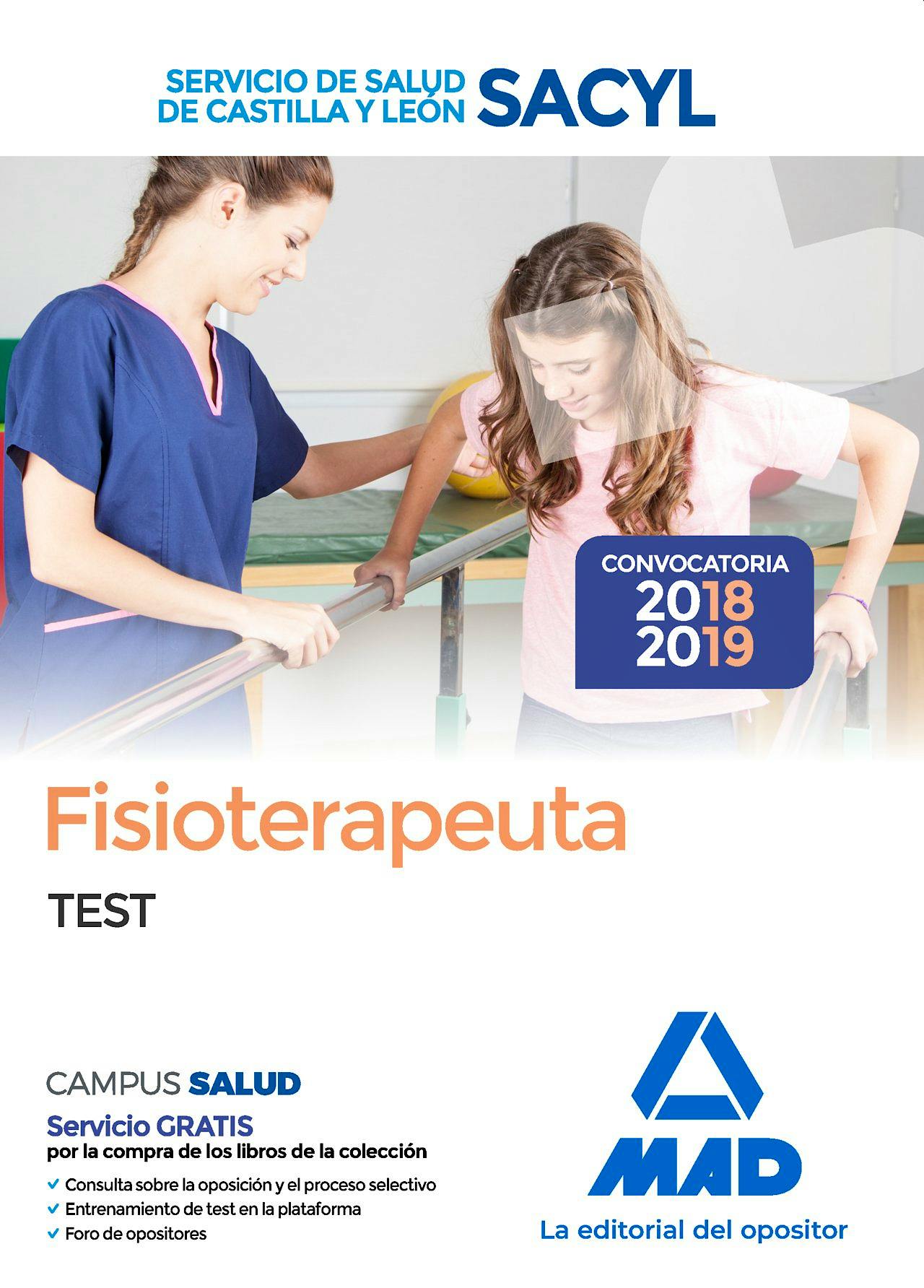 Portada del libro 9788414218495 Fisioterapeuta del Servicio de Salud de Castilla y León (SACYL). Test