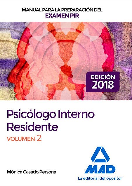 Portada del libro 9788414220788 Manual para la Preparación del Examen PIR Psicólogos Internos Residentes, Vol. 2