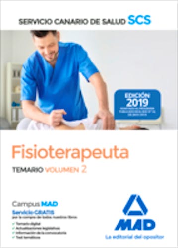 Portada del libro 9788414225523 Fisioterapeuta Servicio Canario de Salud (SCS). Temario, Vol. 2