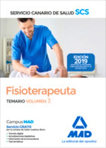 Portada del libro 9788414225530 Fisioterapeuta Servicio Canario de Salud (SCS). Temario, Vol. 3
