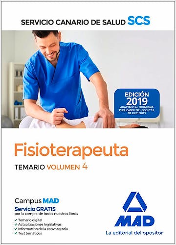 Portada del libro 9788414225547 Fisioterapeuta Servicio Canario de Salud (SCS). Temario, Vol. 4