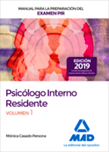Portada del libro 9788414230695 Psicólogos Internos Residentes. Manual de Preparación para el Examen PIR, Vol. 1