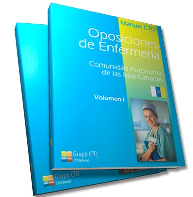 Portada del libro 9788415062929 Manual CTO Oposiciones de Enfermería Comunidad Autonoma de las Islas Canarias, 2 Vols.