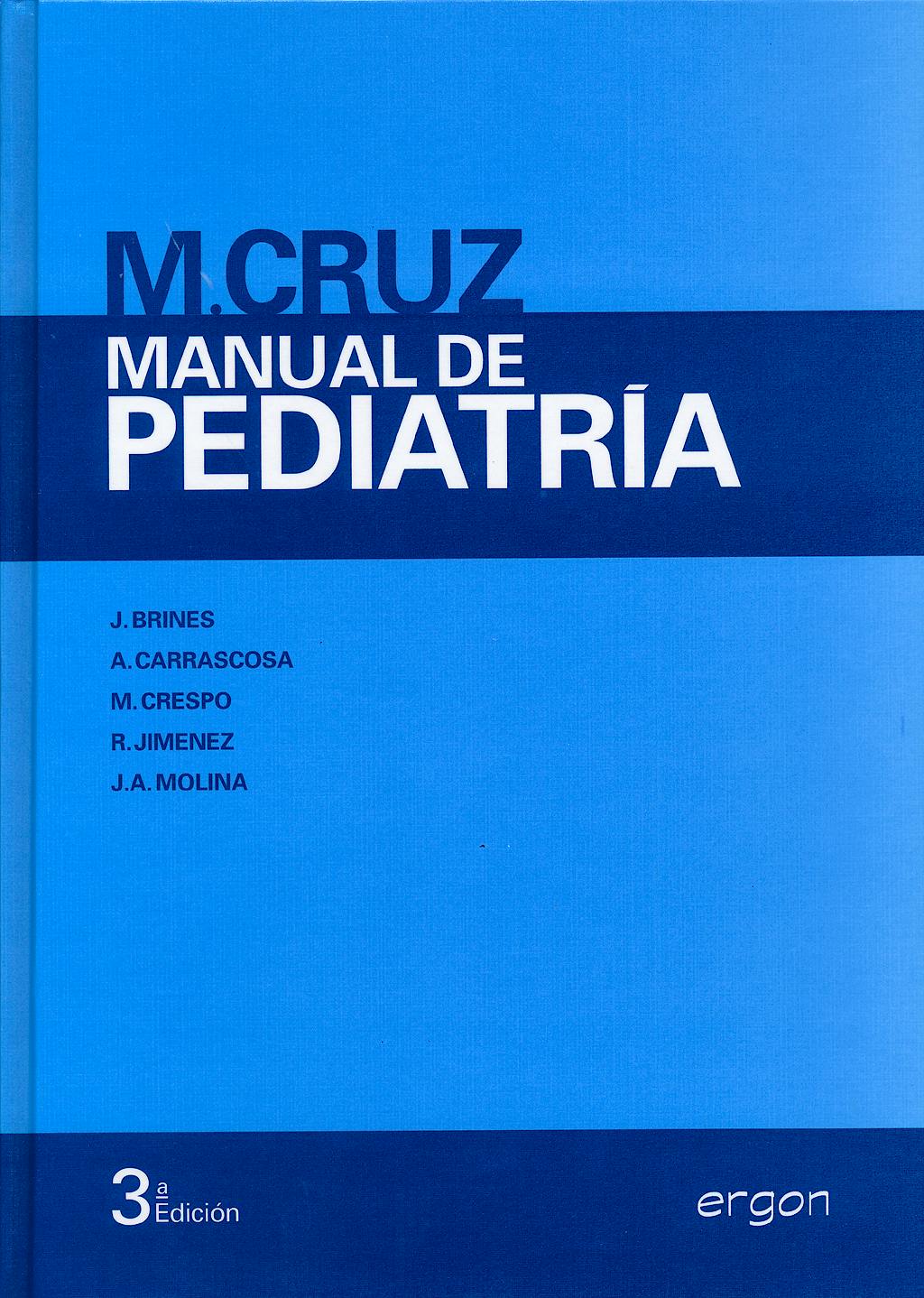 Portada del libro 9788415351573 Manual de Pediatría