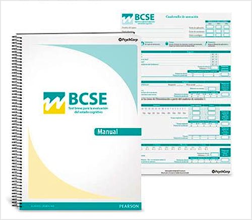 Portada del libro 9788415552994 BCSE Test Breve para la Evaluación del Estado Cognitivo. Manual/Cuaderno de Estímulos